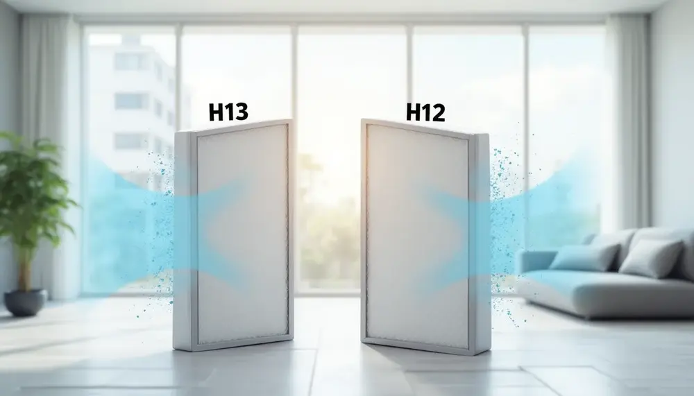 HEPA Filter H13 vs H12: Unterschiede und Einsatzgebiete im Überblick